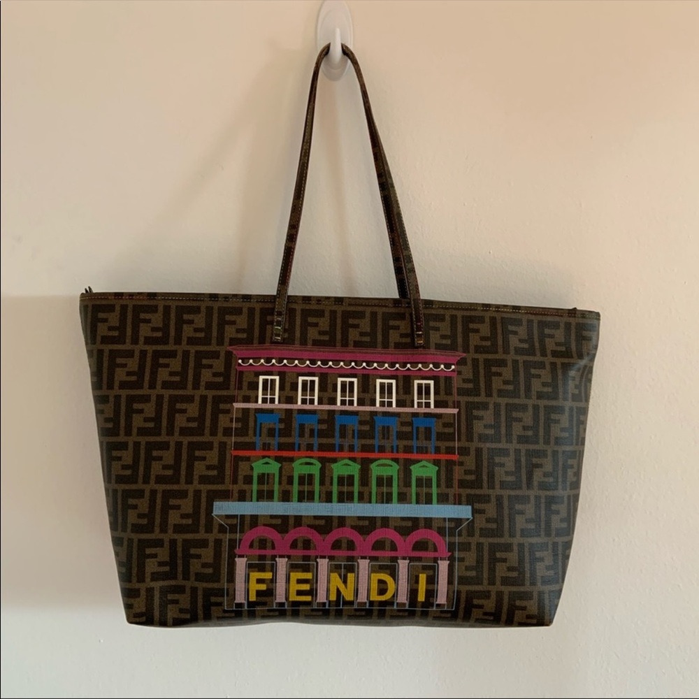 Fendi zucca tote bag